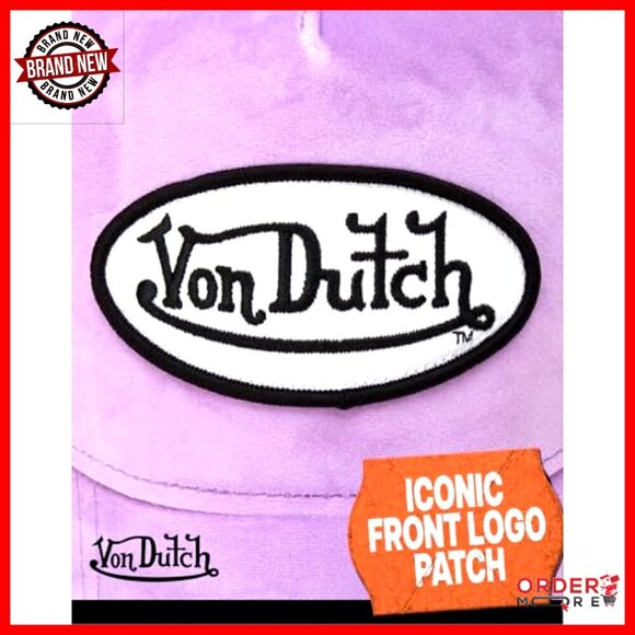 Velvet Trucker Hat Adjustable Snapback Mesh Back Baseball Cap Unisex main image 6